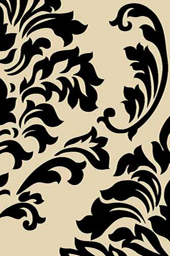 Ковер v812 - CREAM-BLACK - Прямоугольник