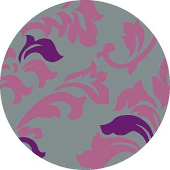 Ковер v812 - GRAY-LILAC - Круг
