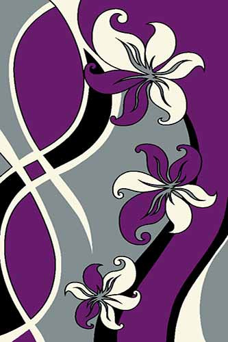 Ковер V816 - GRAY-VIOLET - Прямоугольник