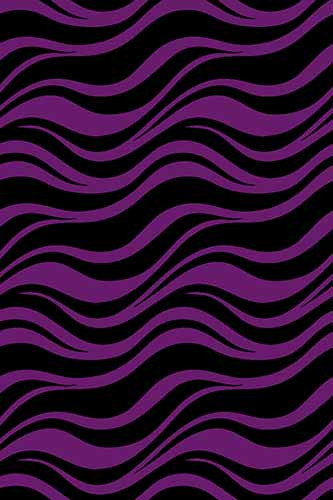 Ковер v817 - BLACK-VIOLET - Прямоугольник
