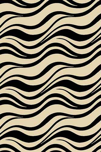 Ковер v817 - CREAM-BLACK - Прямоугольник