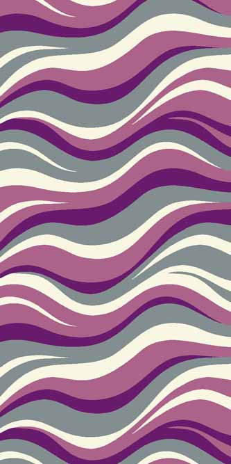 Ковер v817 - GRAY-LILAC - Дорожка