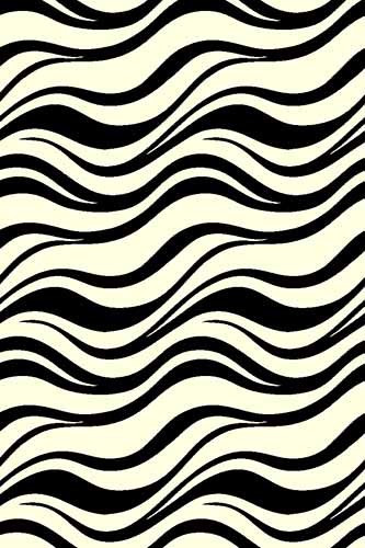 Ковер v817 - L.CREAM-BLACK - Прямоугольник