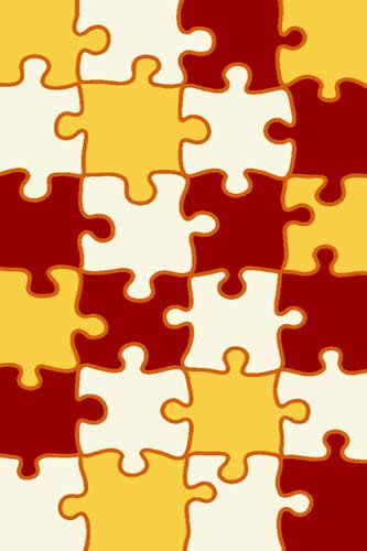 Ковер v820 - YELLOW-RED - Прямоугольник