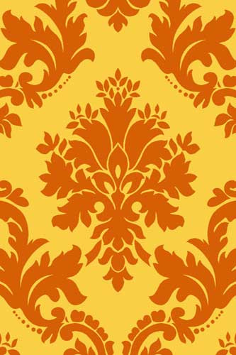 Ковер V834 - YELLOW-ORANGE - Прямоугольник