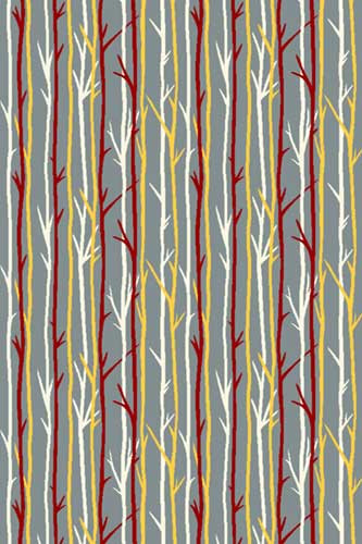 Ковер v835 - GRAY-MULTICOLOR - Прямоугольник