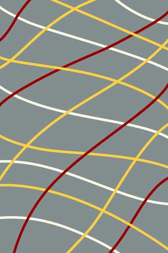 Ковер V852 - GRAY-MULTICOLOR - Прямоугольник