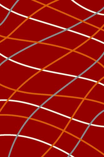 Ковер V852 - RED-GRAY - Прямоугольник