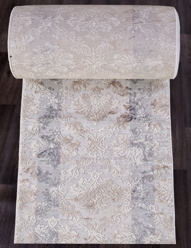 Ковер 15503A - BEIGE / GREY - Дорожка
