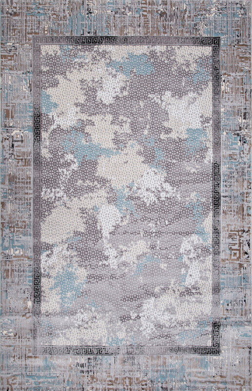Ковер B029A - L.GREY SHRINK / LIHGT GREY - Прямоугольник