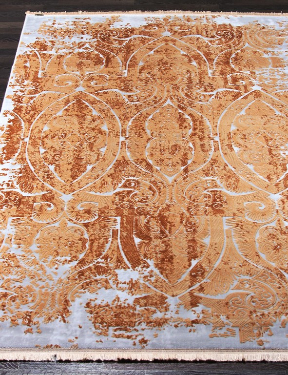 Ковер 08401C - ORANGE / ORANGE - Прямоугольник