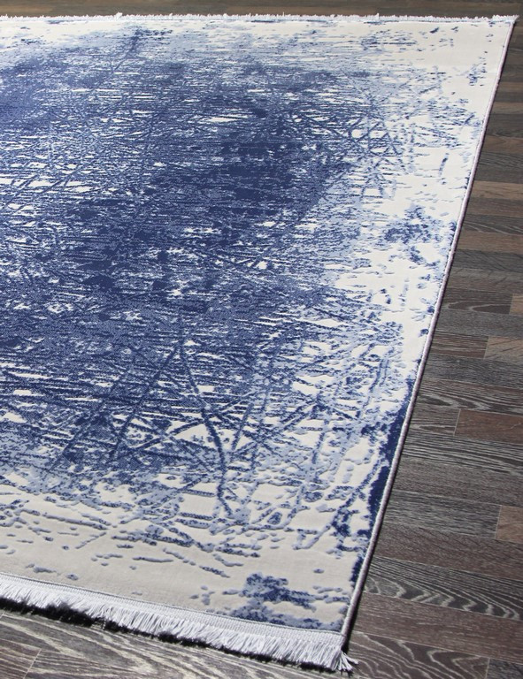 Ковер 08413T - BLUE / BLUE - Прямоугольник