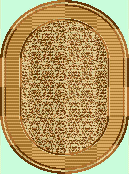 Ковер sz1805c1o - 3 - Овал