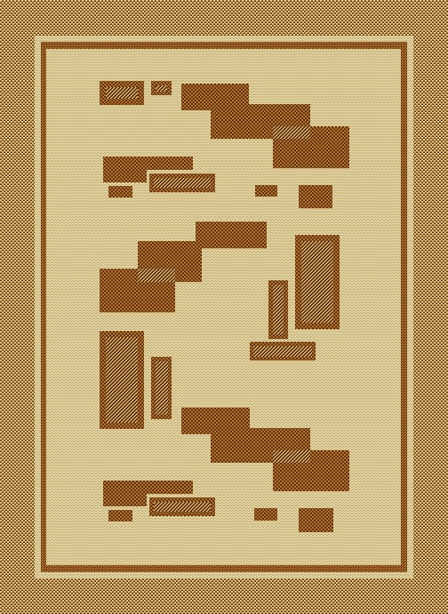 Ковер sz2032b1 - 11 - Прямоугольник