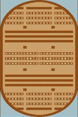 Ковер sz2230a1o - 3 - Овал
