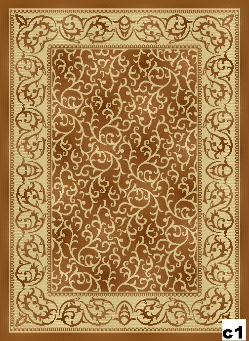 Ковер sz2232c1 - 3 - Прямоугольник