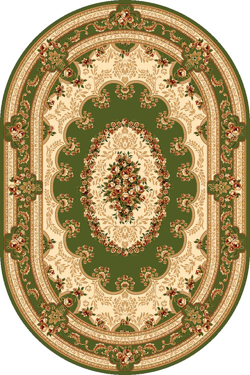 Ковер 5440 - GREEN - Овал