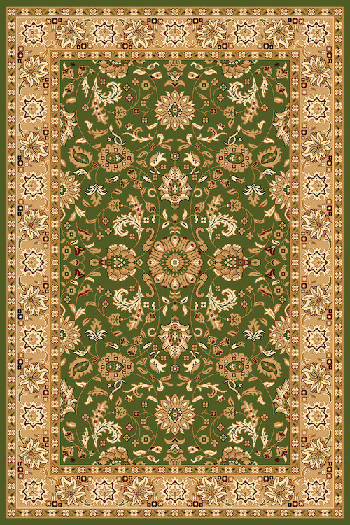 Ковер D013 - GREEN - Прямоугольник