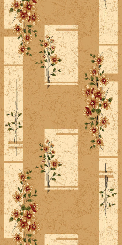 Ковер D024 - BEIGE - Дорожка