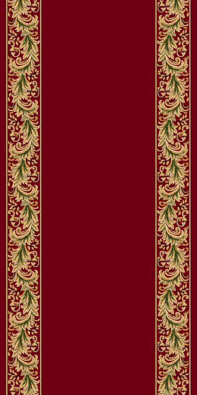 Ковер D044 - RED - Дорожка