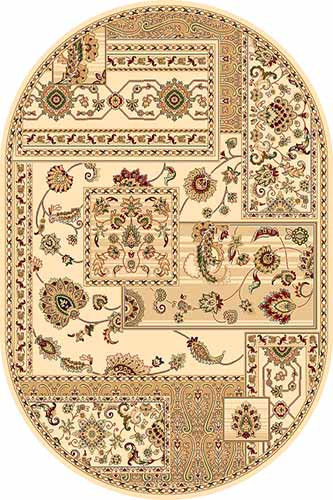 Ковер D248 - CREAM - Овал