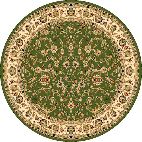 Ковер D251 - GREEN - Круг
