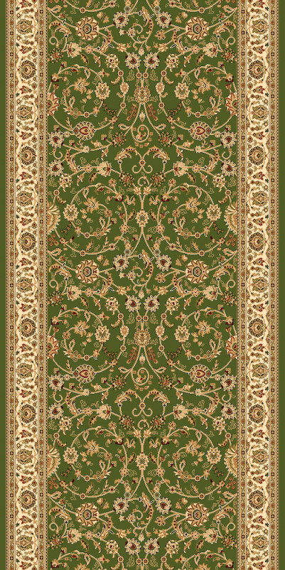 Ковер D251 - GREEN - Дорожка