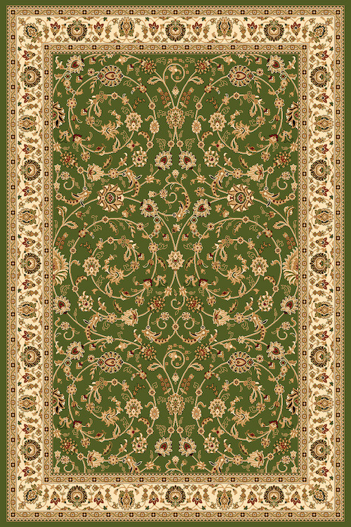 Ковер D251 - GREEN - Прямоугольник
