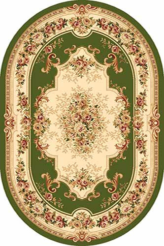 Ковер 4015 - GREEN - Овал