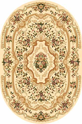 Ковер d017 - CREAM - Овал