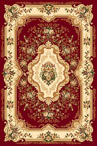 Ковер d017 - RED - Прямоугольник