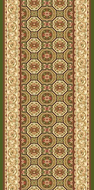 Ковер d068 - GREEN - Прямоугольник