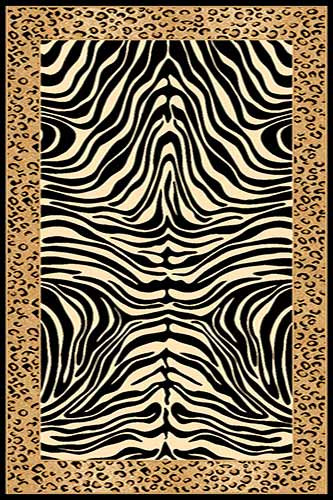 Ковер d079 - BLACK - Прямоугольник
