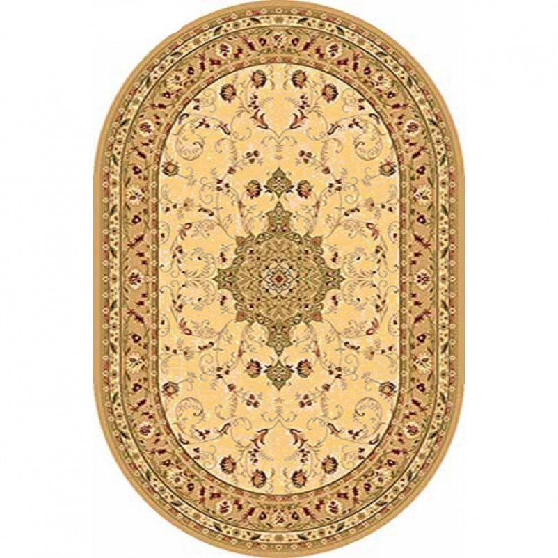 Ковер d115 - BEIGE - Овал