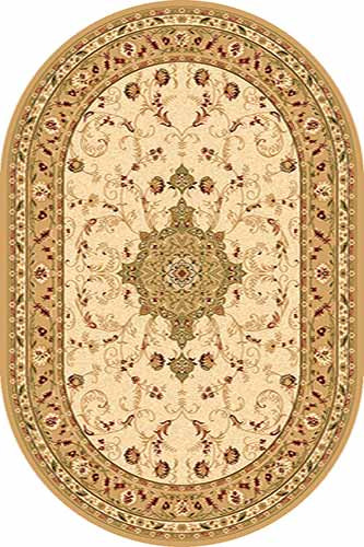 Ковер d115 - CREAM - Овал
