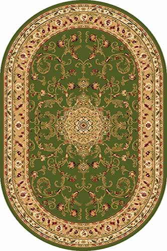 Ковер d115 - GREEN - Овал