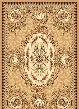 Ковер d350 - BEIGE - Прямоугольник