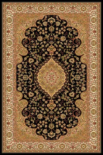 Ковер D403 - BLACK - Прямоугольник