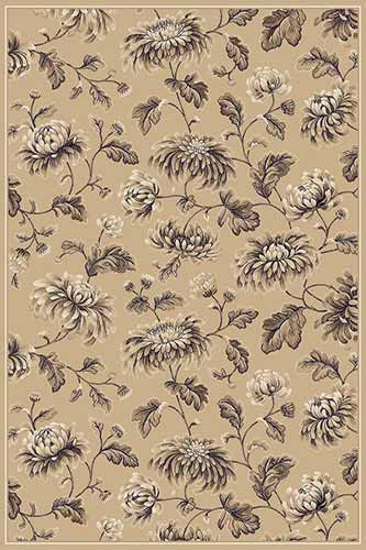 Ковер d253 - BEIGE-BROWN - Прямоугольник