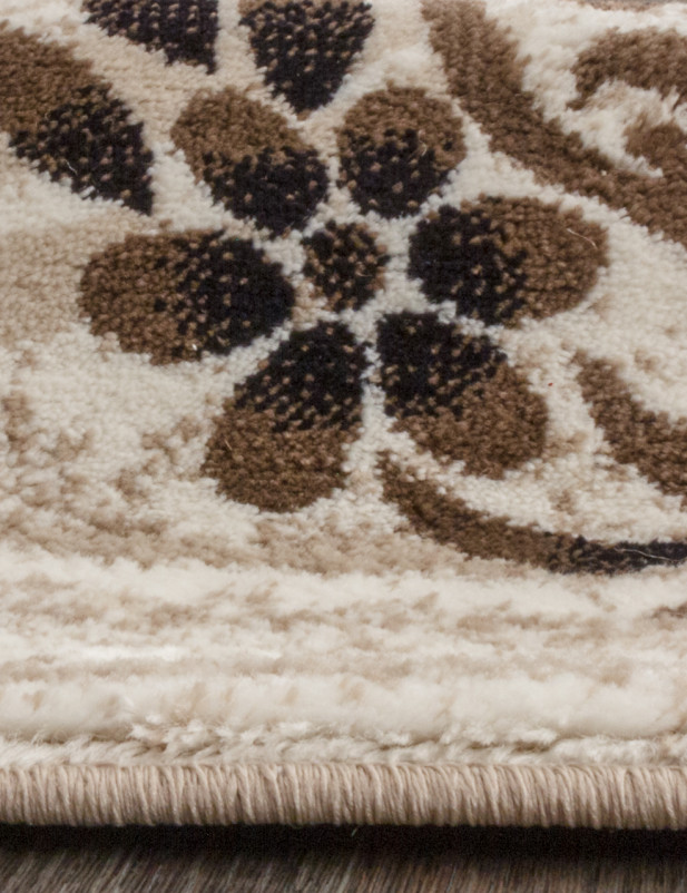 Ковер d303 - CREAM-BROWN - Овал