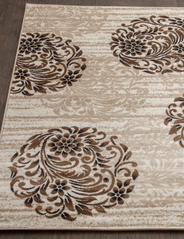 Ковер d303 - CREAM-BROWN - Прямоугольник