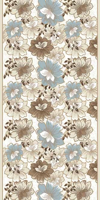 Ковер d322 - CREAM-BROWN - Дорожка