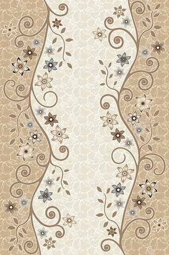 Ковер d323 - CREAM-BROWN - Прямоугольник