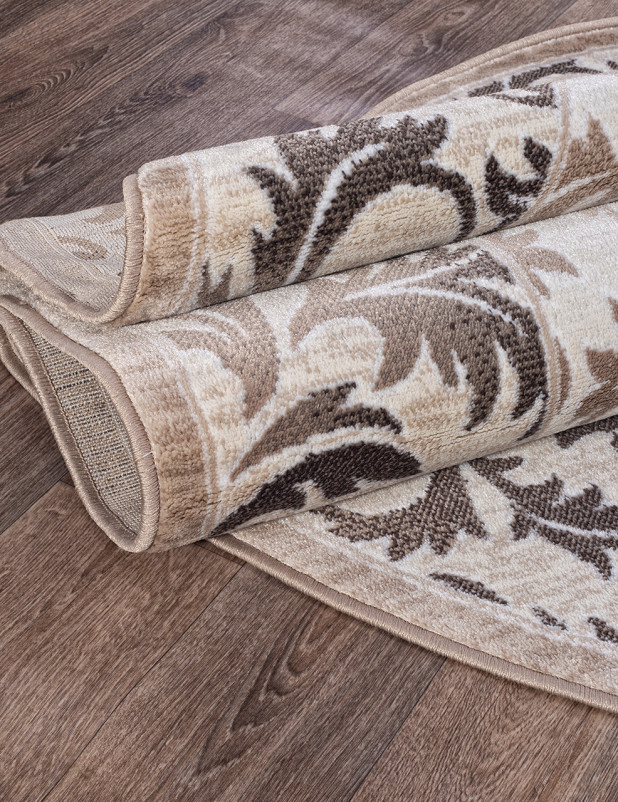 Ковер d327 - CREAM-BROWN - Овал