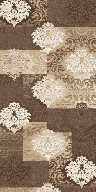 Ковер d331 - BROWN - Дорожка