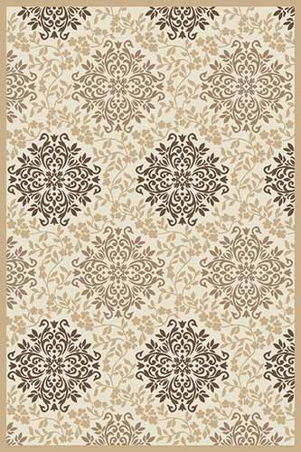 Ковер d374 - CREAM-BROWN - Прямоугольник