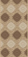 Ковер D374 - DARK BEIGE - Дорожка