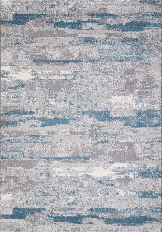 Ковер M016A - D.GREY SHRINK / L.BLUE HEATSET - Прямоугольник