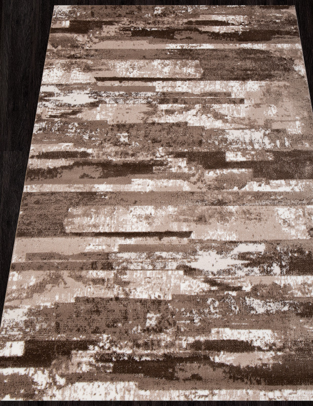 Ковер M016A - VIZON SHRINK / BROWN HEATSET - Прямоугольник