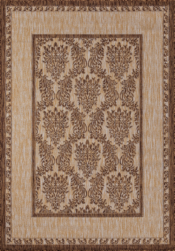 Ковер S001 - BEIGE-BROWN - Прямоугольник
